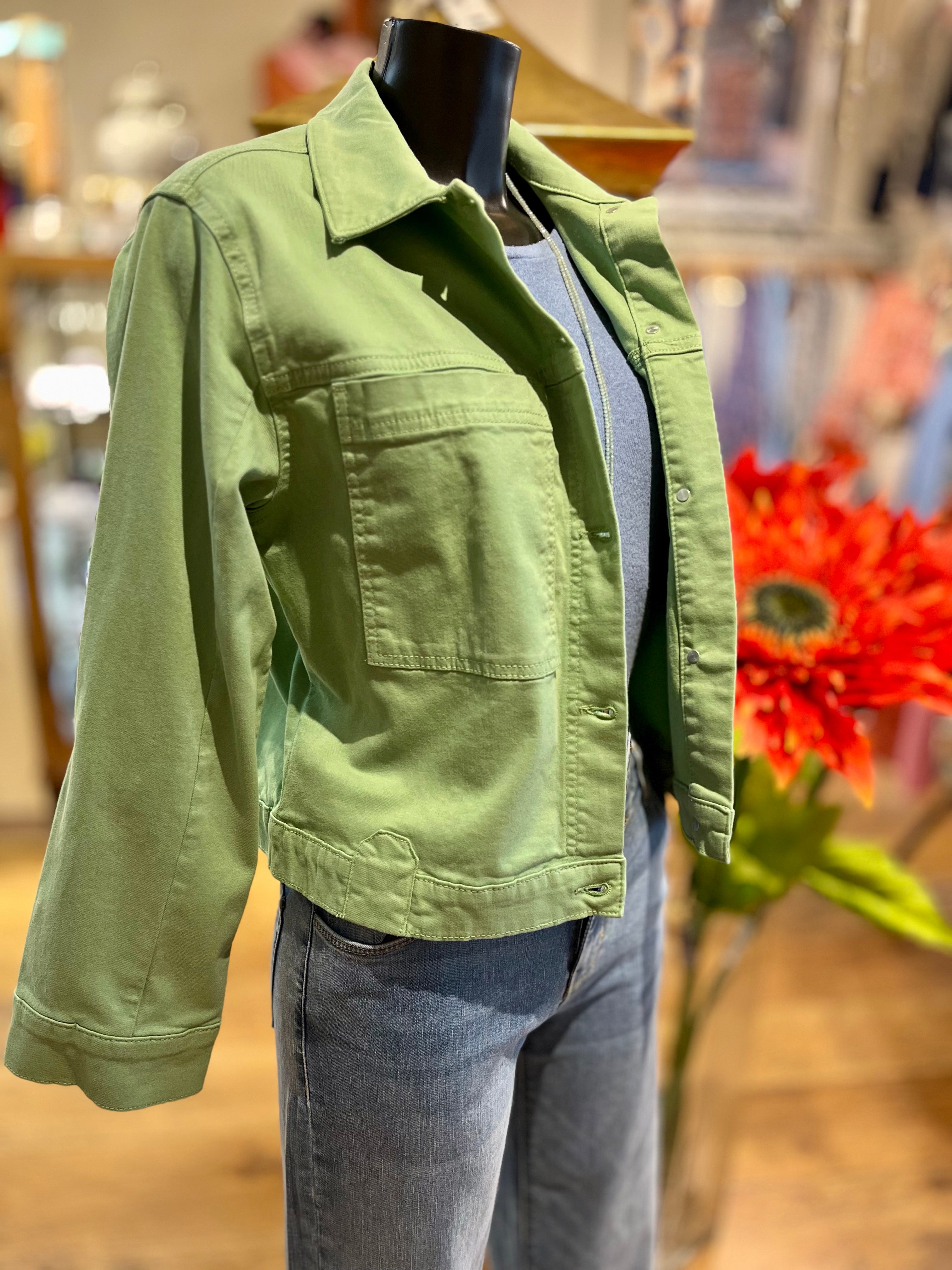 SoyaConcept Jacket Relaxed Fit - Green
