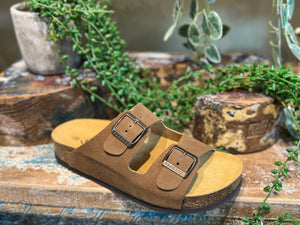 Plakton Malaga Mid - Light Brown Suede