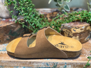 Plakton Malaga Mid - Light Brown Suede