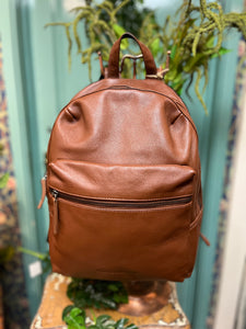 Sticks and Stones Brooklyn Leather Backpack