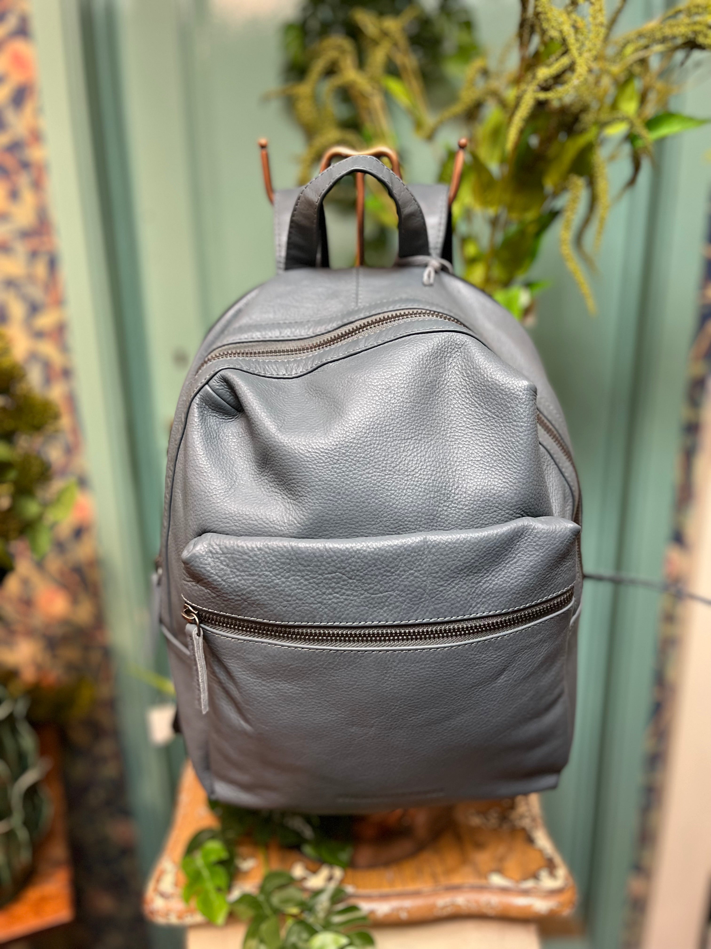 Sticks and Stones Brooklyn Leather Backpack