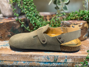 Plakton Clog WITH STRAP  - Light Khaki