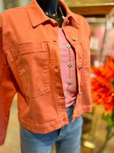 SoyaConcept Jacket Relaxed Fit - Coral