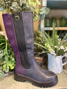 Heavenly Feet -  Zinnia - Purple/Navy Multi