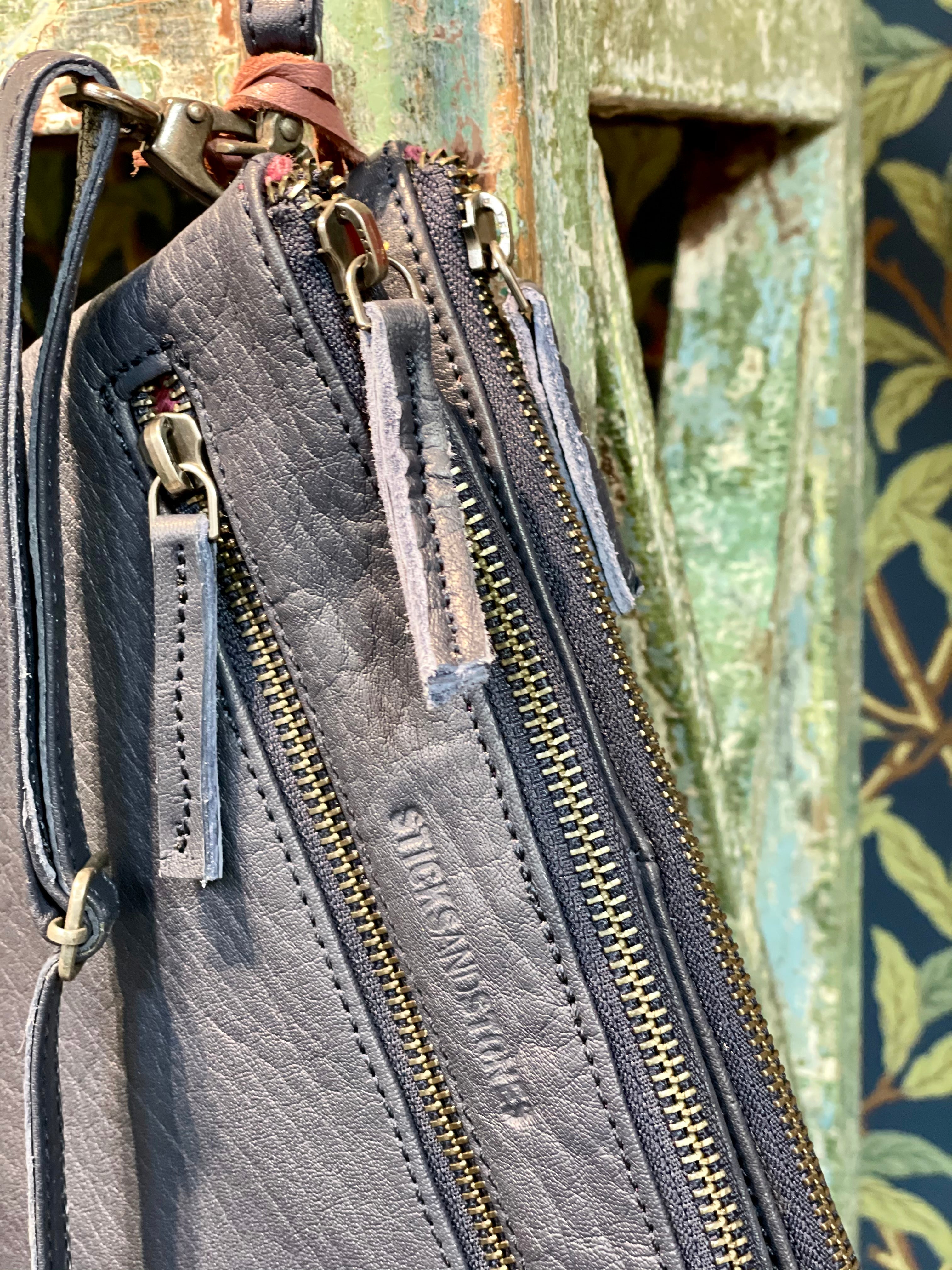 Sticks and Stones Leather Valletta Bag