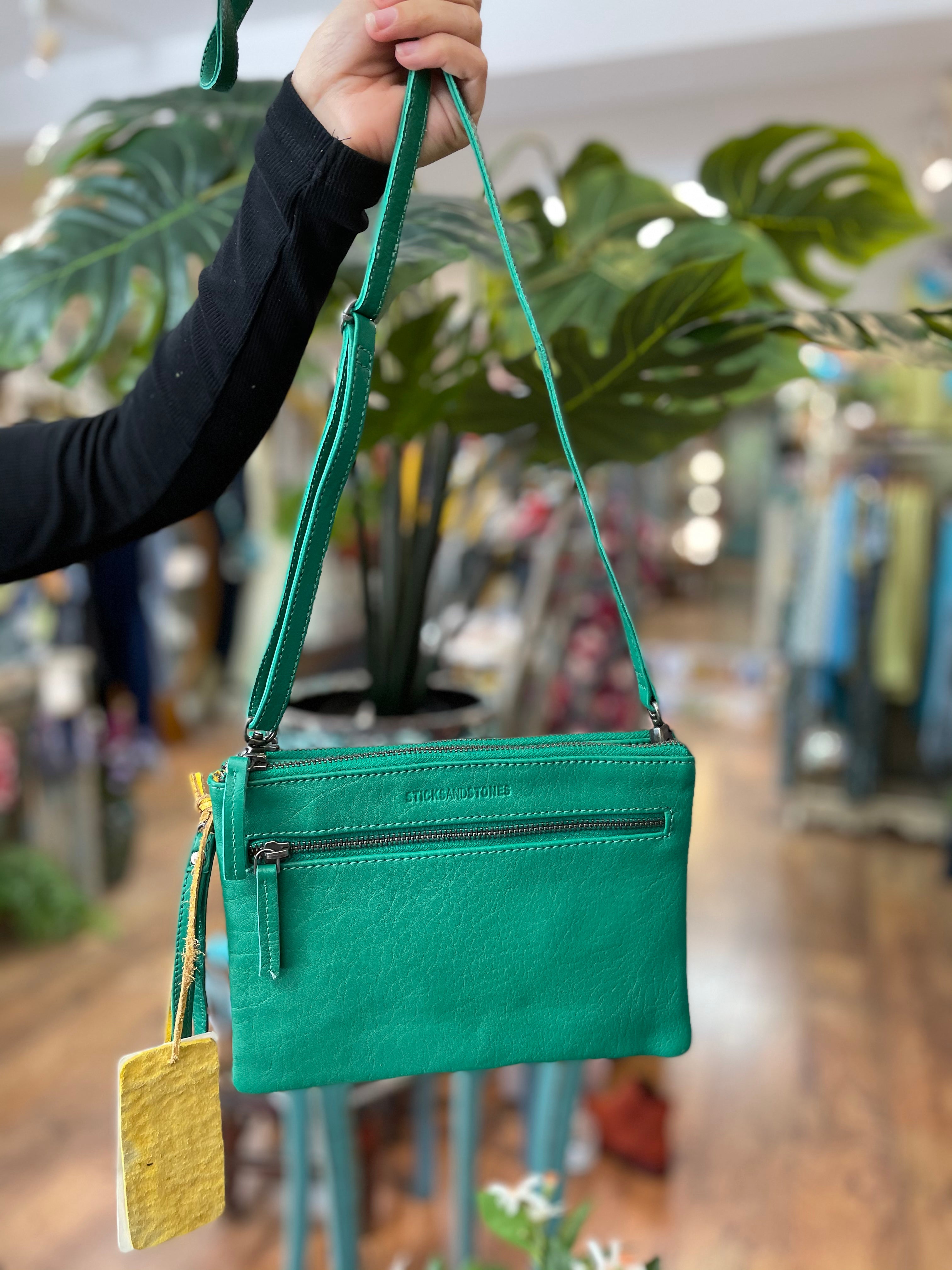 Sticks and Stones Leather Valletta Bag