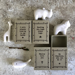 Ceramic Matchbox Animals