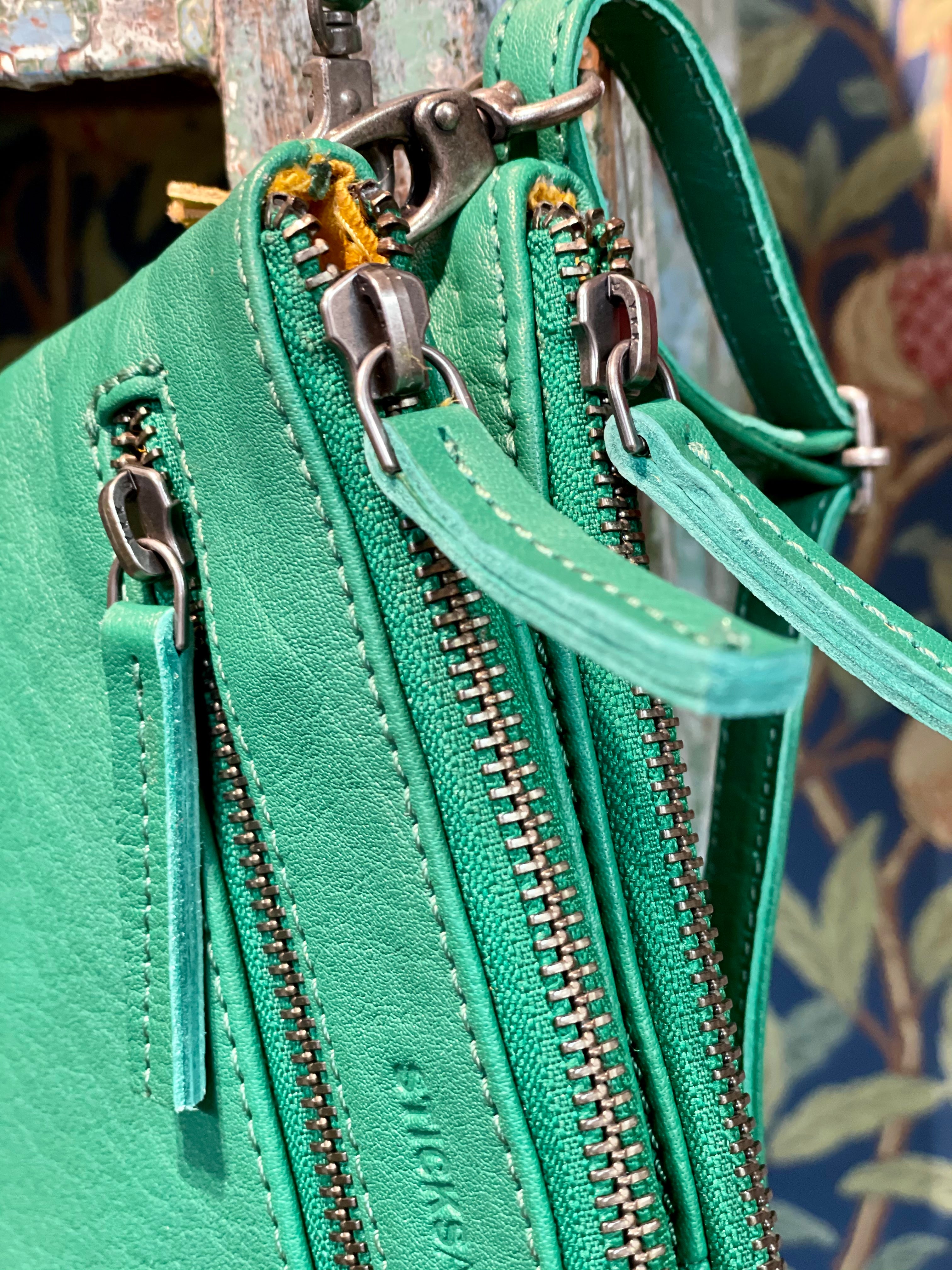 Sticks and Stones Leather Valletta Bag