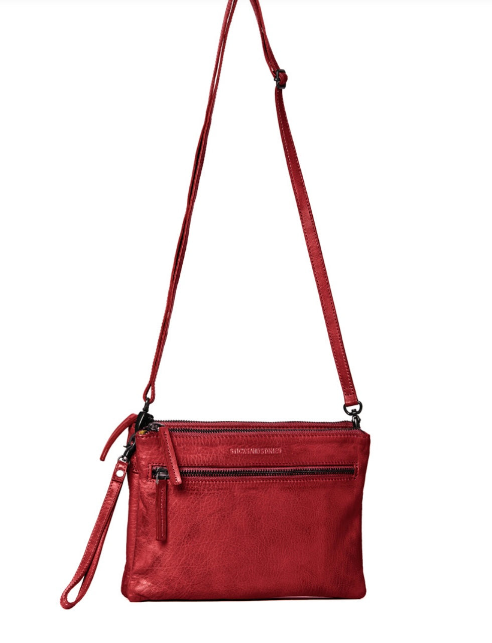 Sticks and Stones Leather Valletta Bag