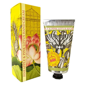 Royal Botanic Gardens Kew - Pineapple & Pink Lotus - Luxury Hand Cream