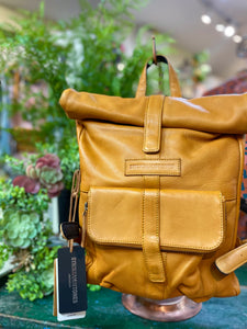 Sticks & Stones Messenger Leather Backpack