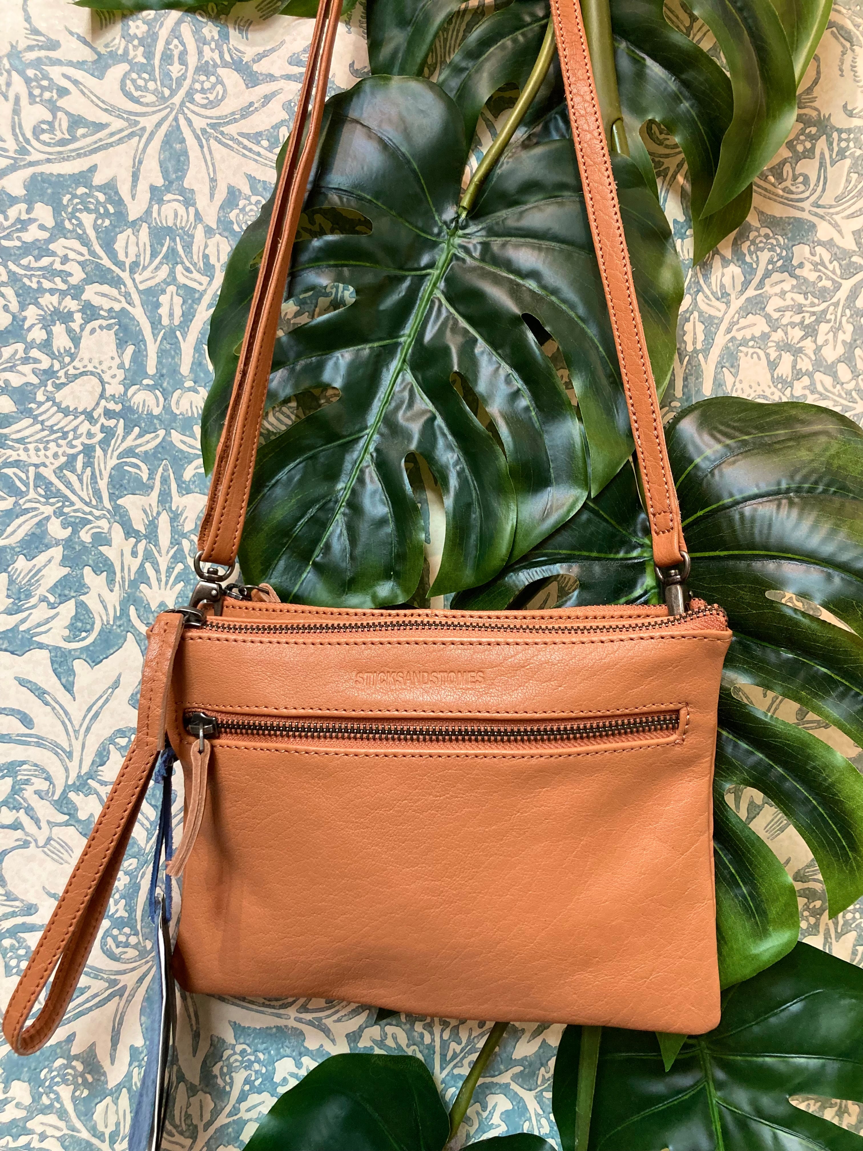 Sticks and Stones Leather Valletta Bag