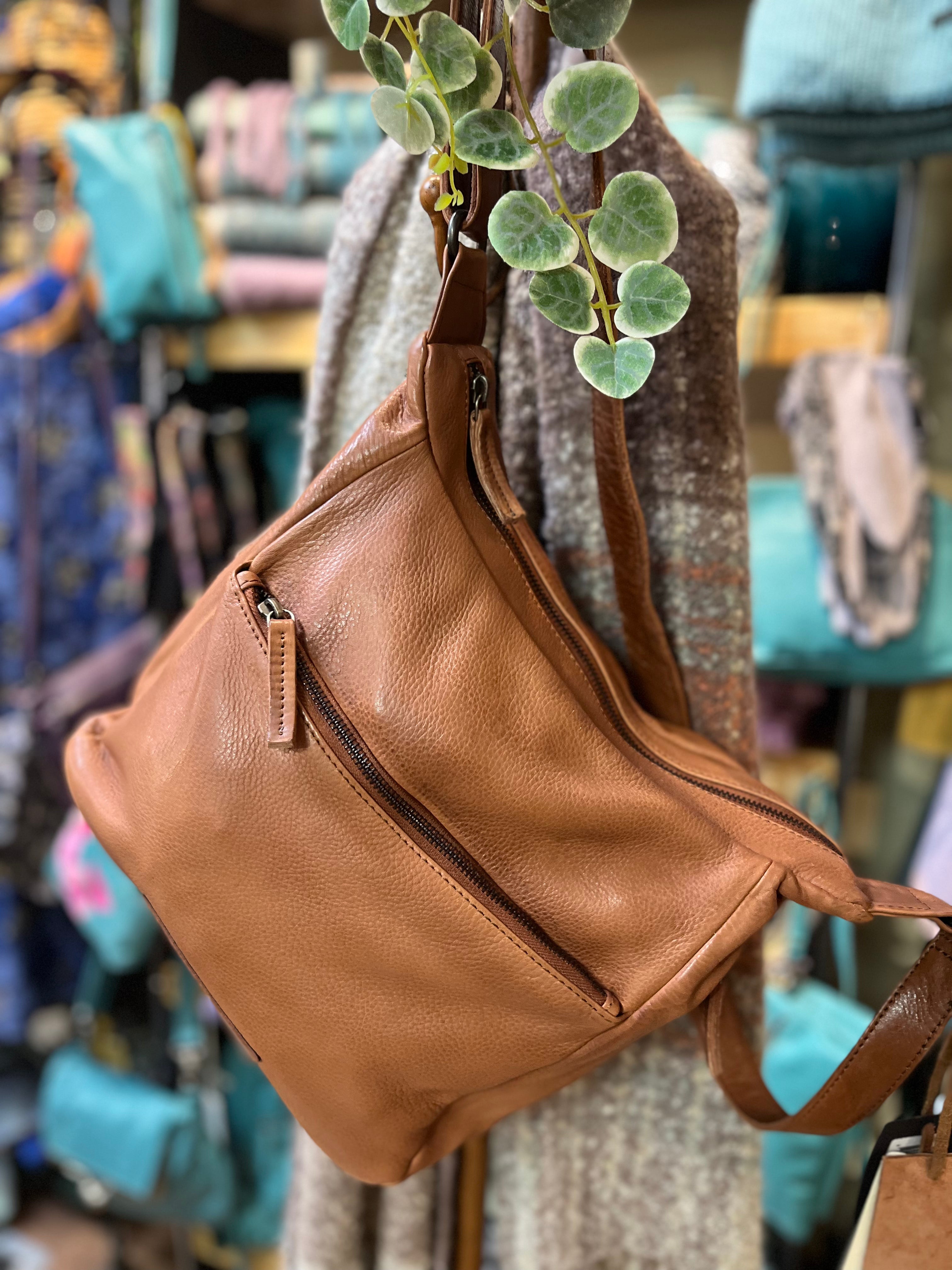 Sticks and Stones Leather Gaia Bag