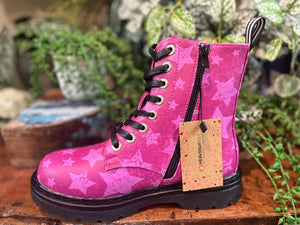 Heavenly Feet - Justina - Pink Stars
