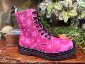 Heavenly Feet - Justina - Pink Stars